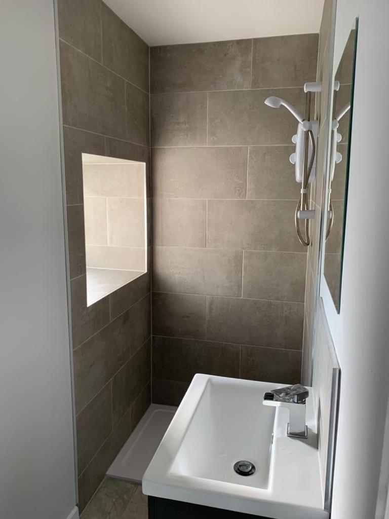 Apartamento The Milking Sheds Tytherington  Exterior foto